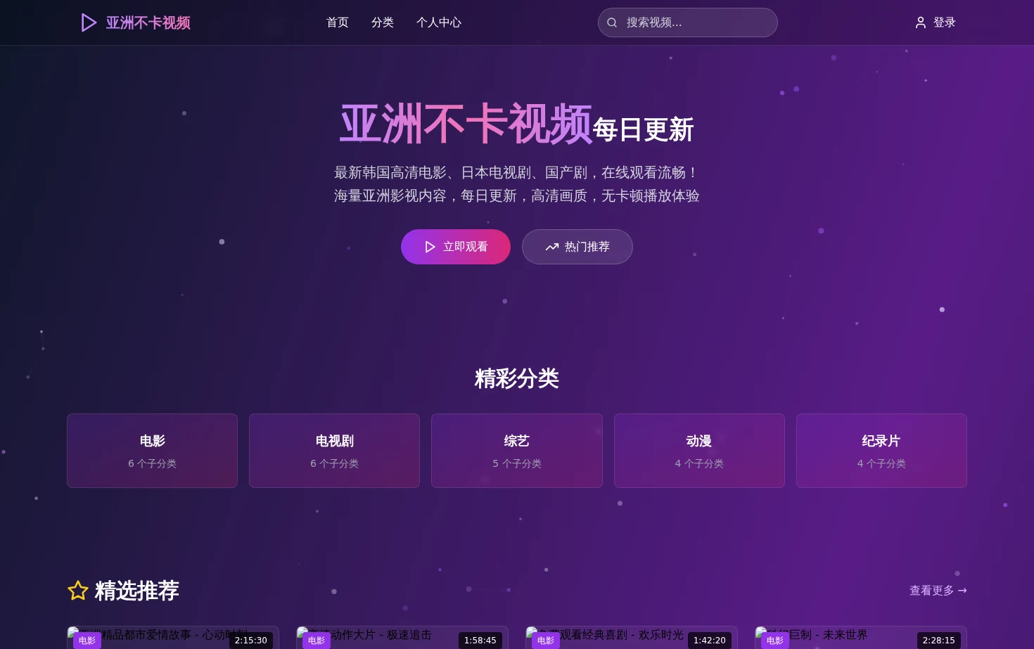 日韩影视资源 页面快照